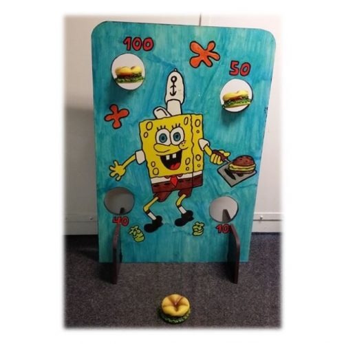 Spongebob krab burger werpen